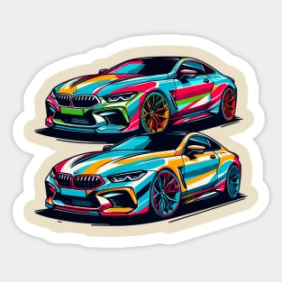 BMW M8 Sticker